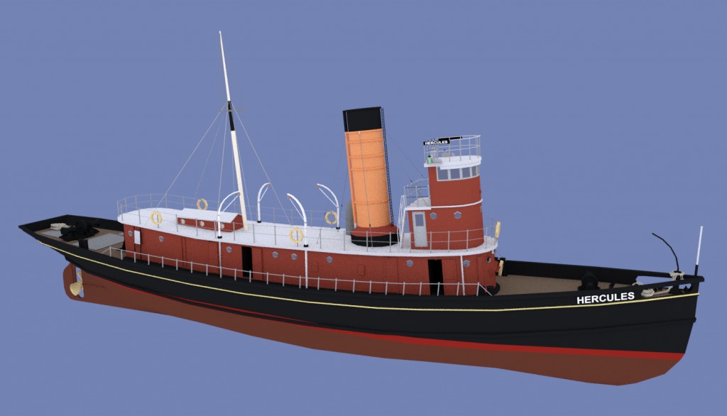 Hercules steam tug boat preview image 1